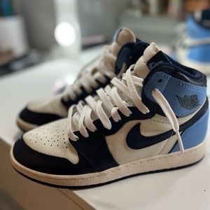 Air Jordan 1s Obsidians